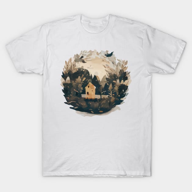 Detour Shirts - Embrace the Journey, Find Your Campfire T-Shirt by Moulezitouna